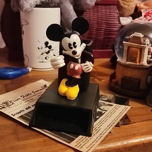 Mickey pen holder and post it holder